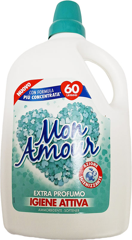 Mon Amour Igiene – parfémovaná aviváž | 60 praní, 3L