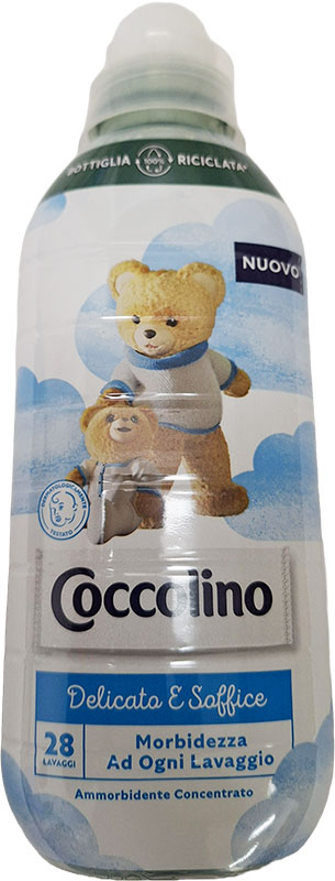 Coccolino Delicato Nuovo – parfémovaná aviváž | 28 praní, 645ml