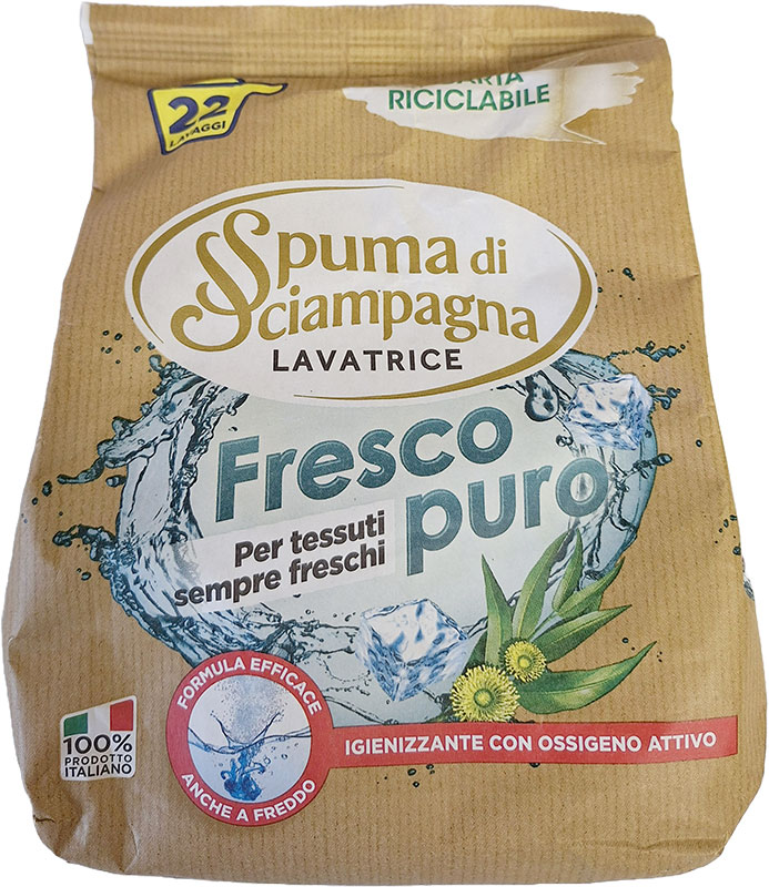 Fresco puro – prášek na praní pro svěží prádlo | 22 praní, 990g