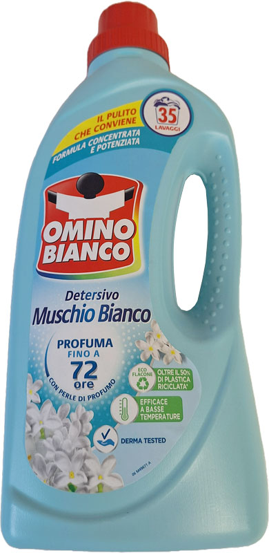 Omino Bianco – prací gel vůně muschio bianco | 35 praní, 1400ml