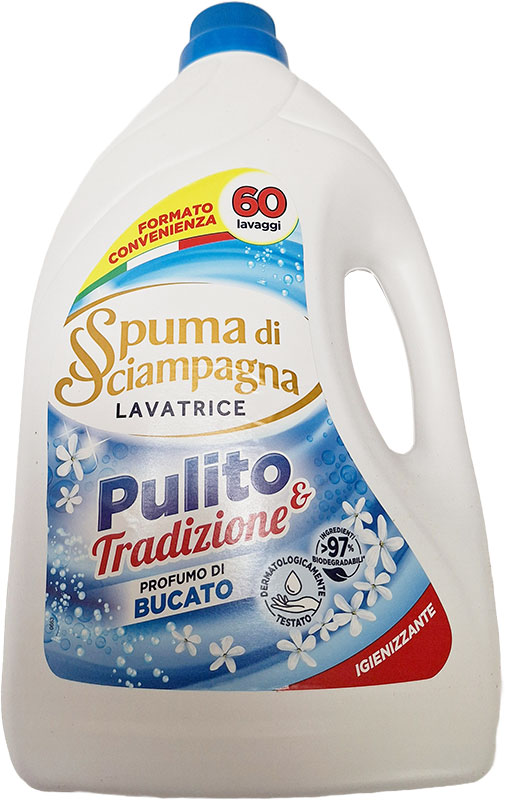 Spuma di Sciampagna Bucato – prací gel s parfémem | 60 praní, 3L