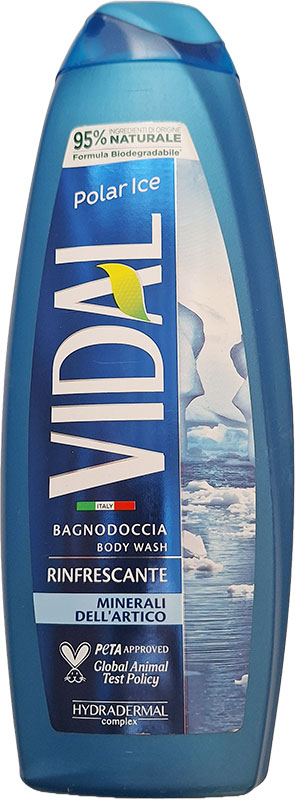 Vidal Polar Ice – pánský sprchový gel | 500ml