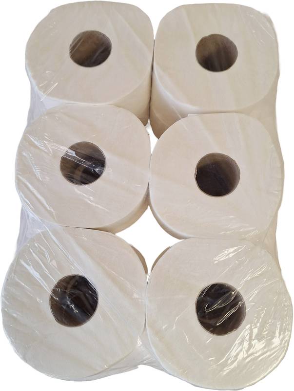 JUMBO – toaletní papír z celulózy | 2 vrstvy, 12 rolí, délka role 100m