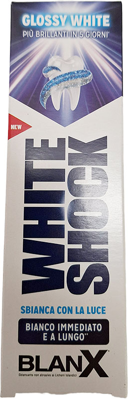 Blanx White Shock – bělící zubní pasta | 75ml